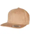 Cappellino snapback in finta pelle scamosciata (6089SU) Flexfit by Yupoong