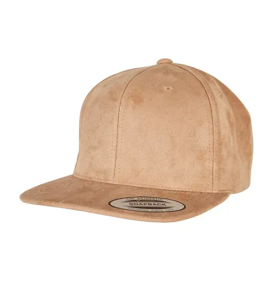 Cappellino snapback in finta pelle scamosciata (6089SU) Flexfit by Yupoong