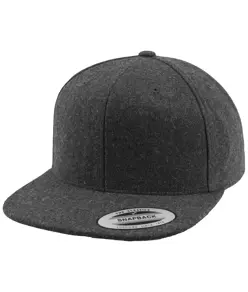 Cappellino snapback in lana Melton (6689M) Flexfit by Yupoong
