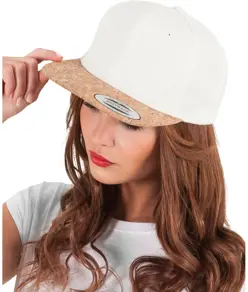 Cappellino snapback in sughero (6089CO) Flexfit by Yupoong