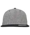 Cappellino snapback tinta unita mélange (6089MS) Flexfit by Yupoong