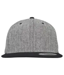 Cappellino snapback tinta unita mélange (6089MS) Flexfit by Yupoong