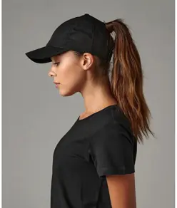 Cappellino sportivo performance per coda di cavallo Beechfield