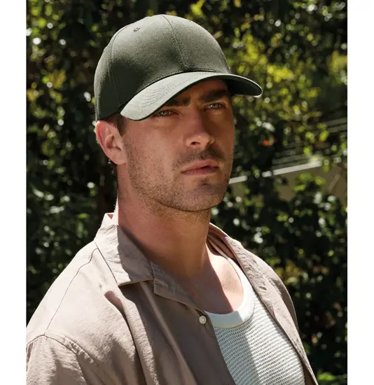 Cappellino stretch-fit in cotone biologico EarthAware® Beechfield