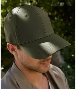 Cappellino stretch-fit in cotone biologico EarthAware® Beechfield