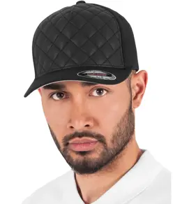 Cappellino trapuntato a rombi Flexfit (6277Q) Flexfit by Yupoong