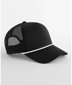 Cappellino trucker a 5 pannelli con cordino Beechfield