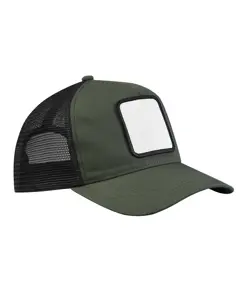 Cappellino trucker a 5 pannelli con toppa applicata Beechfield