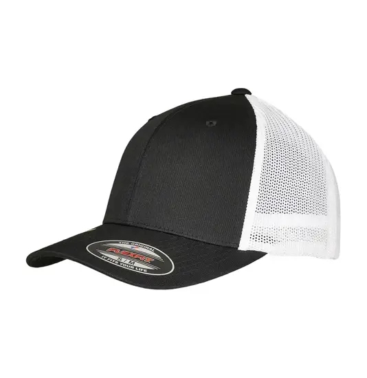 Cappellino trucker Flexfit con rete riciclata (6511RM) Flexfit by Yupoong