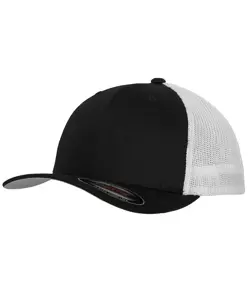 Cappellino trucker Flexfit in rete bicolore (6511T) Flexfit by Yupoong
