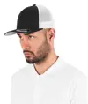 Cappellino trucker Flexfit in rete bicolore (6511T) Flexfit by Yupoong