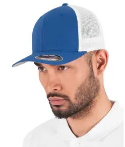 Cappellino trucker Flexfit in rete bicolore (6511T) Flexfit by Yupoong