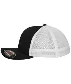 Cappellino trucker Flexfit in rete bicolore (6511T) Flexfit by Yupoong