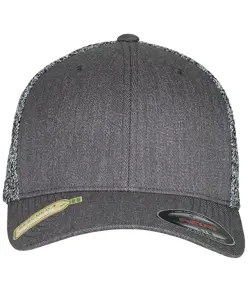 Cappellino trucker Flexfit in rete mélange (6511MM) Flexfit by Yupoong