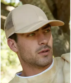 Cappellino trucker in cotone biologico Beechfield
