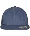 Cappellino trucker in denim (6006DT) Flexfit by Yupoong