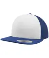Cappellino trucker in gommapiuma con frontale bianco (6005FW) Flexfit by Yupoong