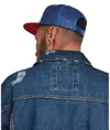 Cappellino trucker in gommapiuma con frontale bianco (6005FW) Flexfit by Yupoong