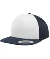 Cappellino trucker in gommapiuma con frontale bianco (6005FW) Flexfit by Yupoong