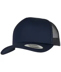Cappellino trucker in gommapiuma YP Classics® con visiera curva classica (6320) Flexfit by Yupoong