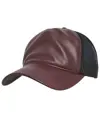 Cappellino trucker in pelle Flexfit by Yupoong
