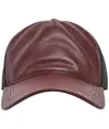 Cappellino trucker in pelle Flexfit by Yupoong