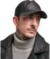 Cappellino trucker in pelle Flexfit by Yupoong