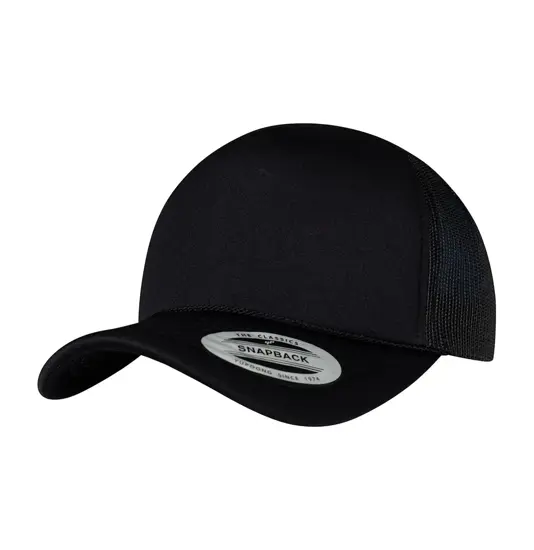 Cappellino trucker in schiuma con visiera curva (6005FC) Flexfit by Yupoong
