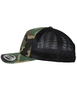 Cappellino trucker mimetico (6606C) Flexfit by Yupoong