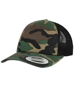Cappellino trucker mimetico (6606C) Flexfit by Yupoong