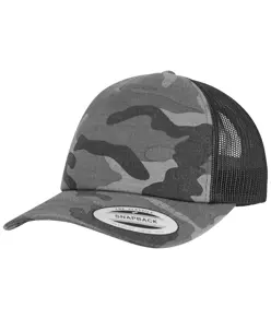 Cappellino trucker mimetico (6606C) Flexfit by Yupoong
