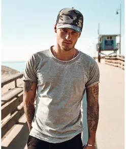 Cappellino trucker mimetico (6606C) Flexfit by Yupoong
