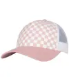 Cappellino trucker retrò a scacchi (6506CB) Flexfit by Yupoong