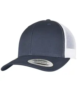 Cappellino trucker retro bicolore riciclato YP classics (6606RT) Flexfit by Yupoong
