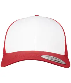 Cappellino trucker retrò con fronte colorato (6606CF) Flexfit by Yupoong
