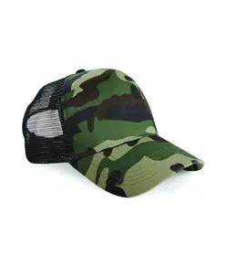 Cappellino trucker snapback camo Beechfield
