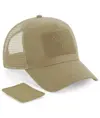Cappellino trucker snapback con patch Beechfield