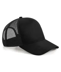 Cappellino trucker snapback scamosciato Beechfield