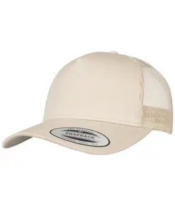 Cappellino trucker vintage a 5 pannelli (6506) Flexfit by Yupoong