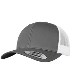 Cappellino trucker vintage bicolore (6606T) Flexfit by Yupoong