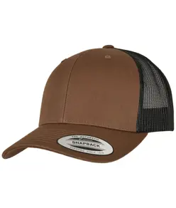 Cappellino trucker vintage bicolore (6606T) Flexfit by Yupoong