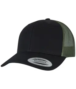 Cappellino trucker vintage bicolore (6606T) Flexfit by Yupoong