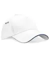 Cappellino Ultimate a 5 pannelli con visiera sandwich Beechfield