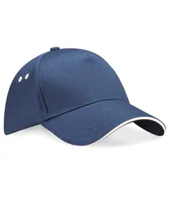 Cappellino Ultimate a 5 pannelli con visiera sandwich Beechfield