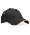 Cappellino Ultimate a 5 pannelli con visiera sandwich Beechfield
