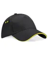 Cappellino Ultimate a 5 pannelli con visiera sandwich Beechfield
