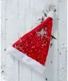 Cappello da Babbo Natale in peluche The Christmas Shop
