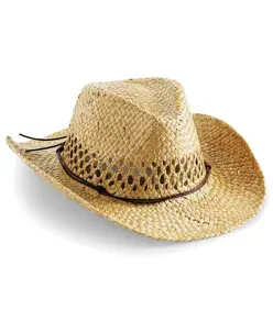 Cappello da cowboy in paglia Beechfield