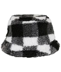 Cappello da pescatore a quadri in sherpa (5003SC) Flexfit by Yupoong