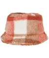 Cappello da pescatore a quadri in sherpa (5003SC) Flexfit by Yupoong